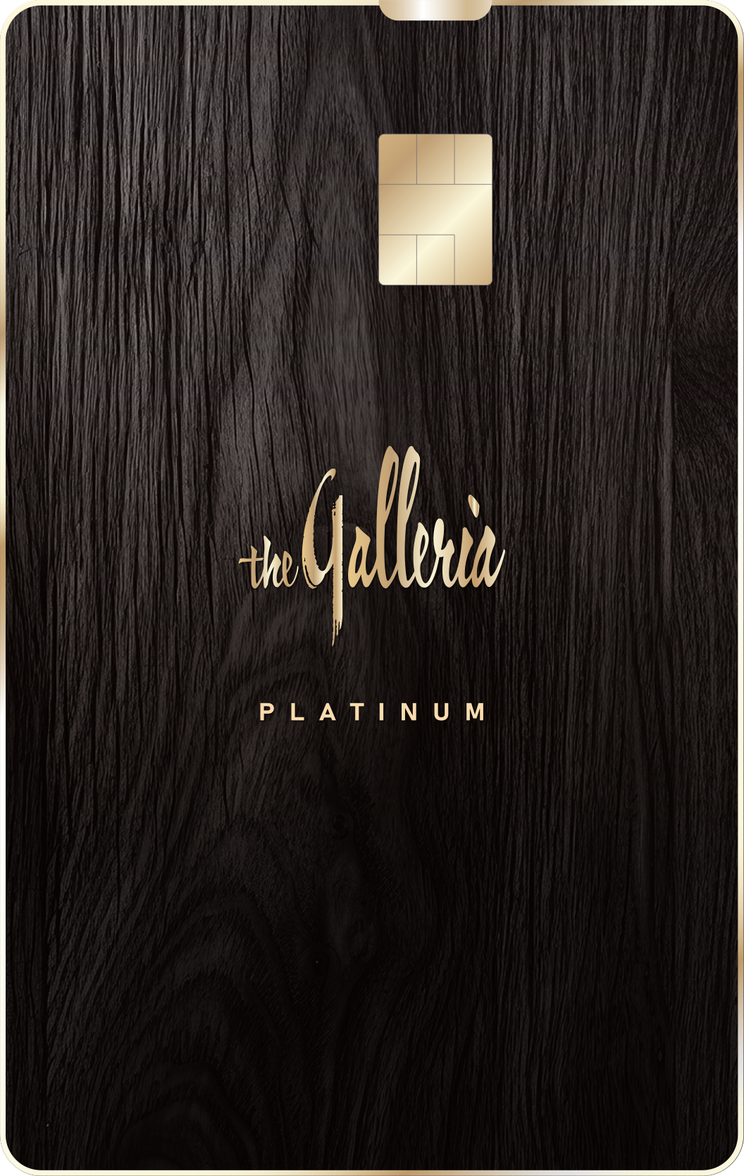 갤러리아 Platinum 우리카드